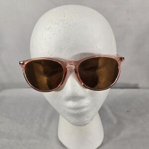 Sungait 1567 Sunglasses Pink With Gold Ear Pieces 52-20-140 Womens